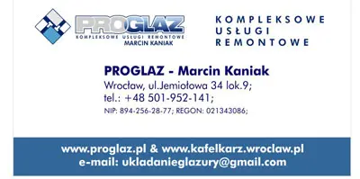Proglaz - wizytówka