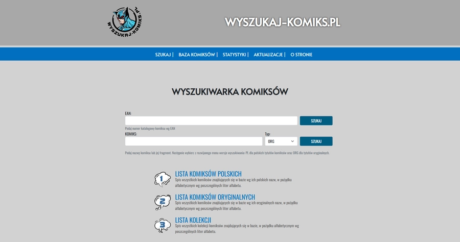 Wyszukaj Komiks
